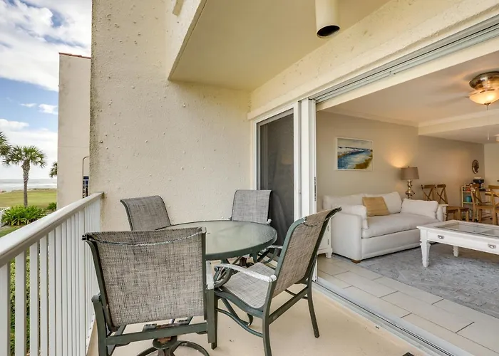 St Augustine Poolside Oasis With Private Patio!